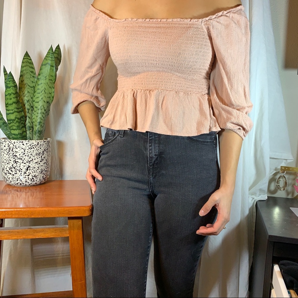 Off the shoulder top